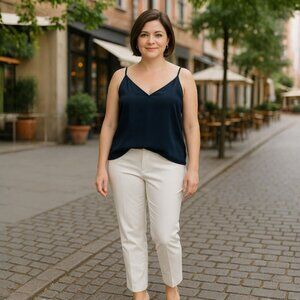 Etitude‎ Black Bamboo Cami Top Cleanbamboo Xl Nwt Sleep Lounge Eco Friendly